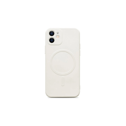 iPhone 11 Liquid Silicone Full Coverage Case – White - E-Tech61