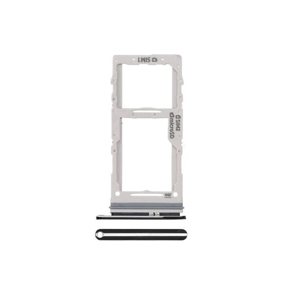 For Samsung Galaxy S20 G980F Replacement Dual Sim Card Tray (Black) E-Tech61