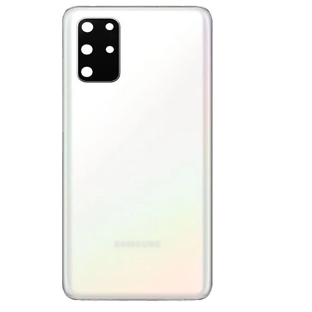 For Samsung Galaxy S20 Plus Rear Battery Cover Including Lens with Adhesive (Cloud White) E-Tech61