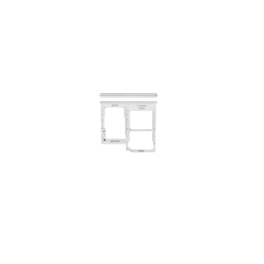 For Samsung Galaxy A41 A415 Replacement Sim Card Tray (White) E-Tech61