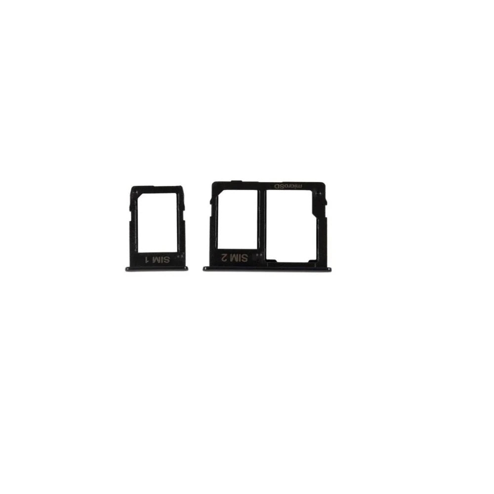 For Samsung Galaxy J6 Plus J610 Replacement Sim Card Tray (Black) E-Tech61
