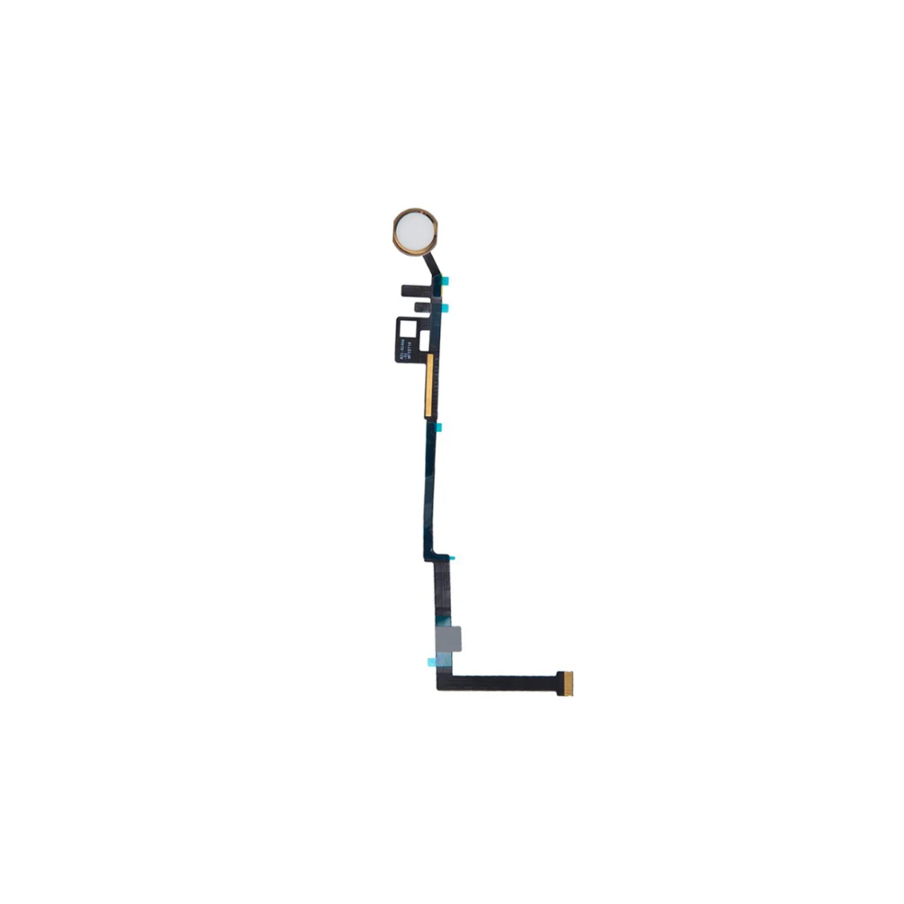 For Apple iPad 5 2017 / iPad 6 2018 Replacement Home Button Flex (Black) E-Tech61