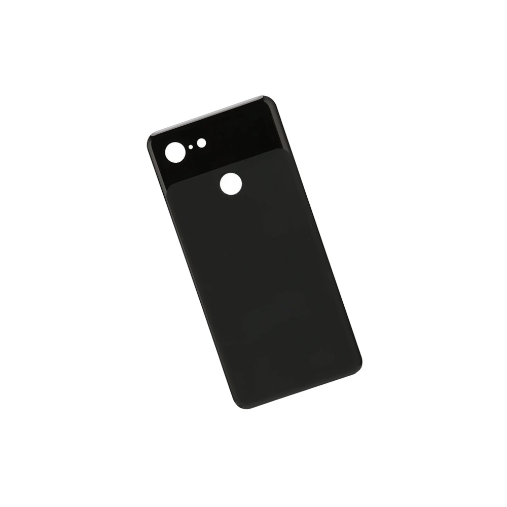 For Google Pixel 3 Replacement Rear Battery Cover with Adhesive (Black) E-Tech61