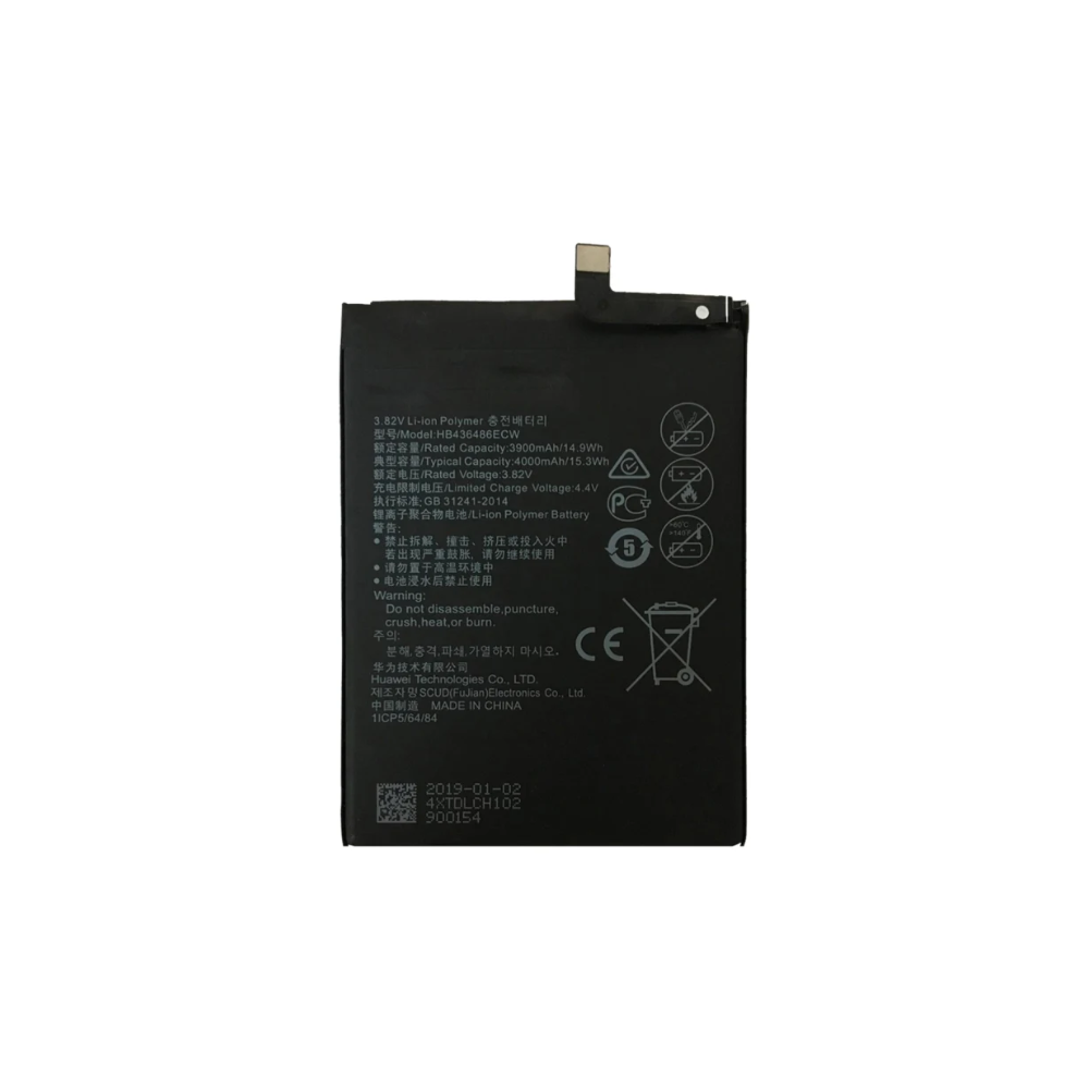 For Huawei P20 Pro / Mate 10 / Mate 10 Pro Replacement Battery 4000mAh E-Tech61