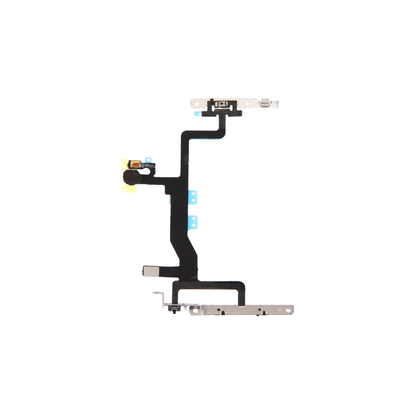 For Apple iPhone 7 Replacement Power, Volume and Mute Button Flex with Flash E-Tech61