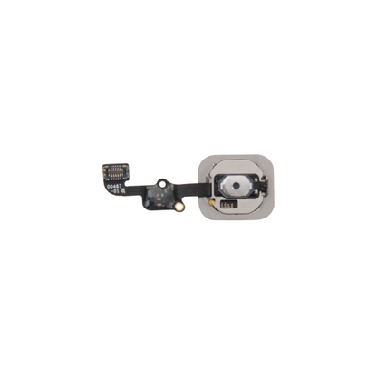 For Apple iPhone 6S / 6S Plus Replacement Home Button Flex - Silver E-Tech61