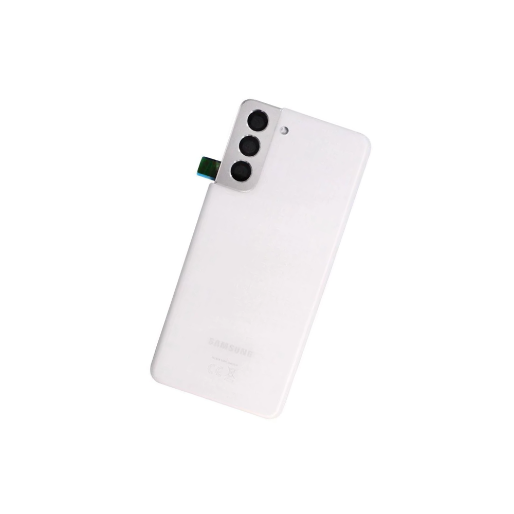 For Samsung Galaxy S21 5G G991 Replacement Battery Cover (Phantom White) E-Tech61