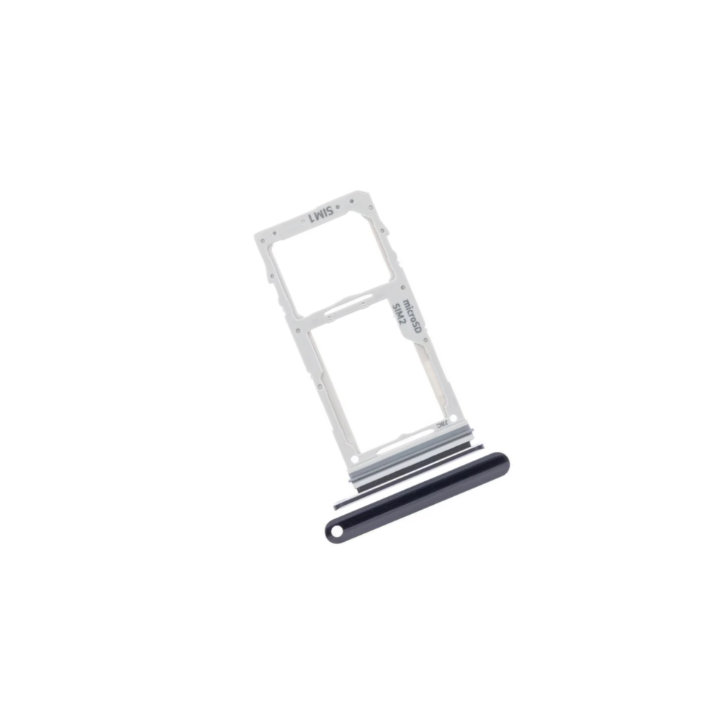 For Samsung Galaxy S10 Lite G770 Replacement Dual Sim Card Tray (Prism Black) E-Tech61