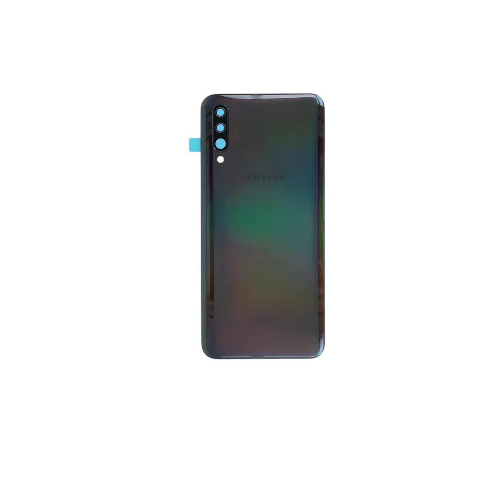 For Samsung Galaxy A50 A505 Replacement Rear Battery Cover with Adhesive (Black) E-Tech61
