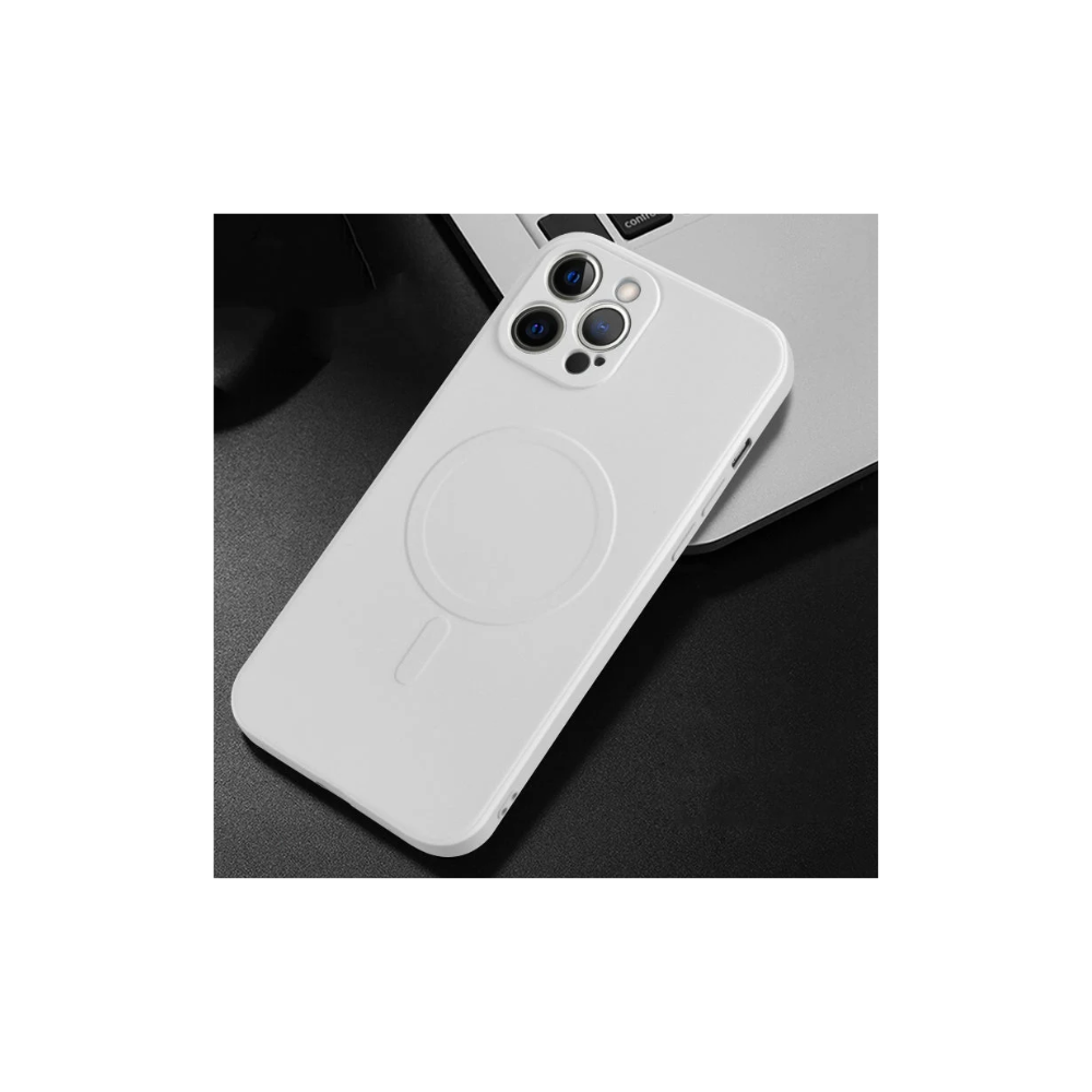 iPhone 11 Liquid Silicone Full Coverage Case – White - E-Tech61