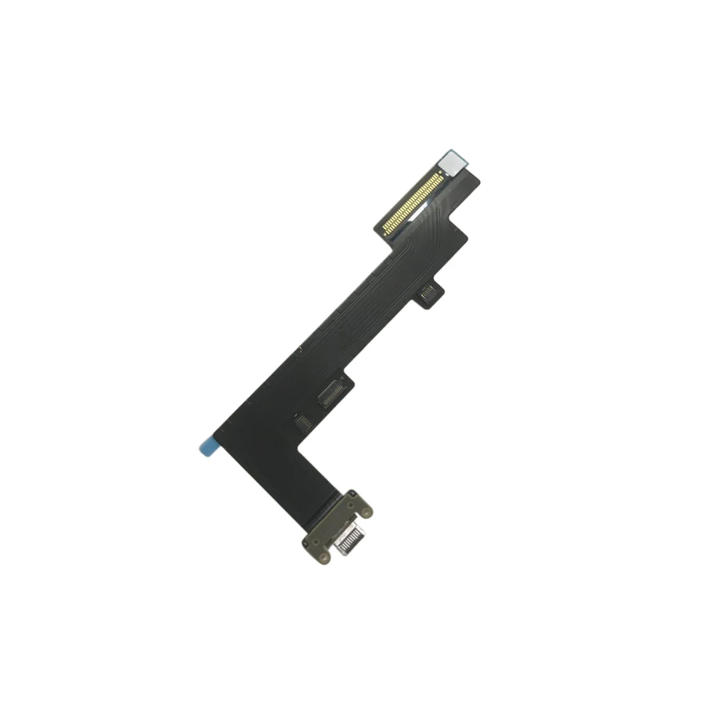 For Apple iPad Air / iPad 5 / iPad 6 Replacement Lightning Charging Port Dock Connector Flex (White) E-Tech61