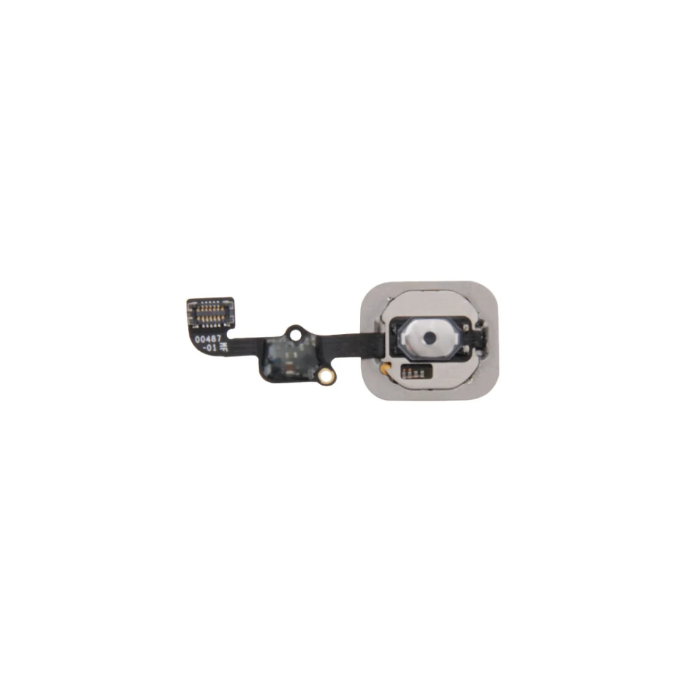 For Apple iPhone 6S / 6S Plus Replacement Home Button Flex - Black E-Tech61