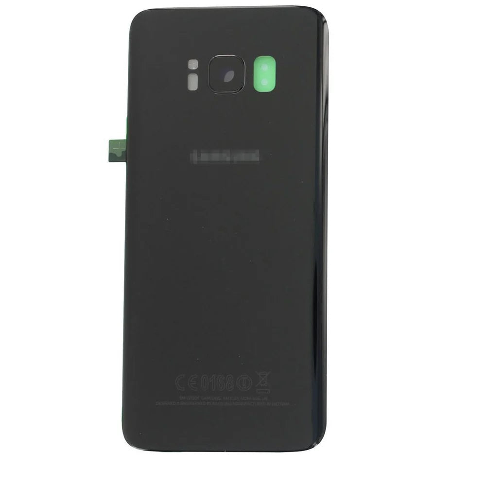 For Samsung Galaxy S8 Replacement Rear Battery Cover with Adhesive (Black) E-Tech61