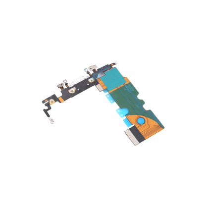 iPhone 8/SE 2020 Charging Port Connector (White) Replacement With Microphone