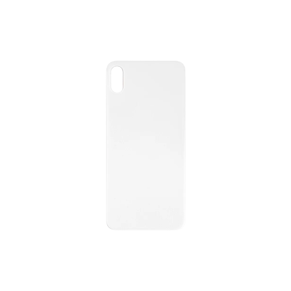 For Apple iPhone XS Replacement Back Glass (White) E-Tech61