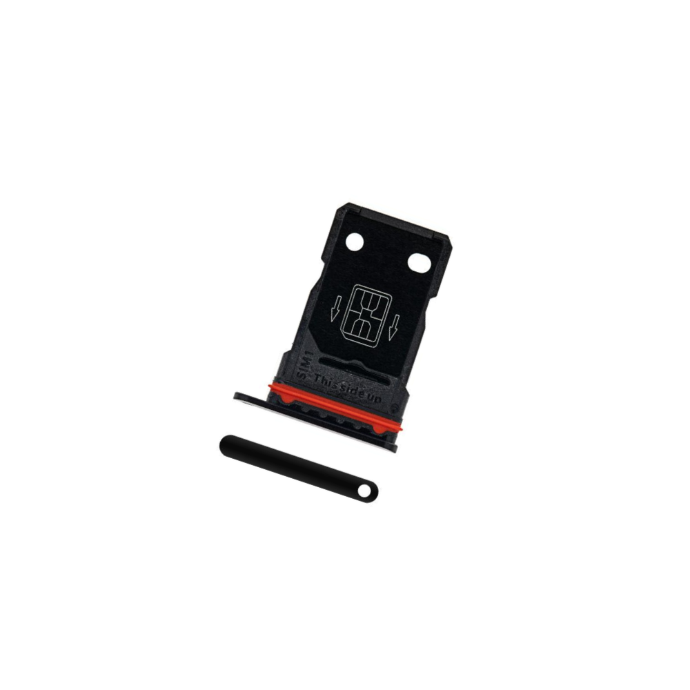 For OnePlus 8 Replacement Sim Card Tray (Black Onyx) E-Tech61