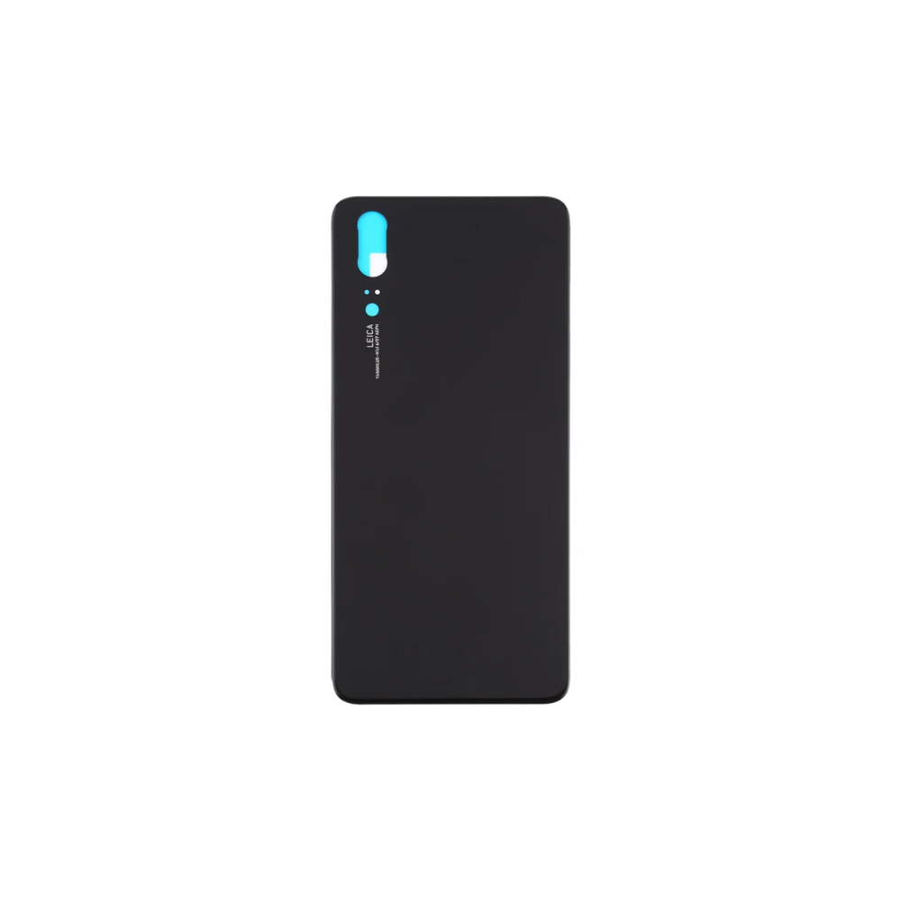 For Huawei P20 Replacement Rear Battery Cover Inc Lens with Adhesive (Black) E-Tech61