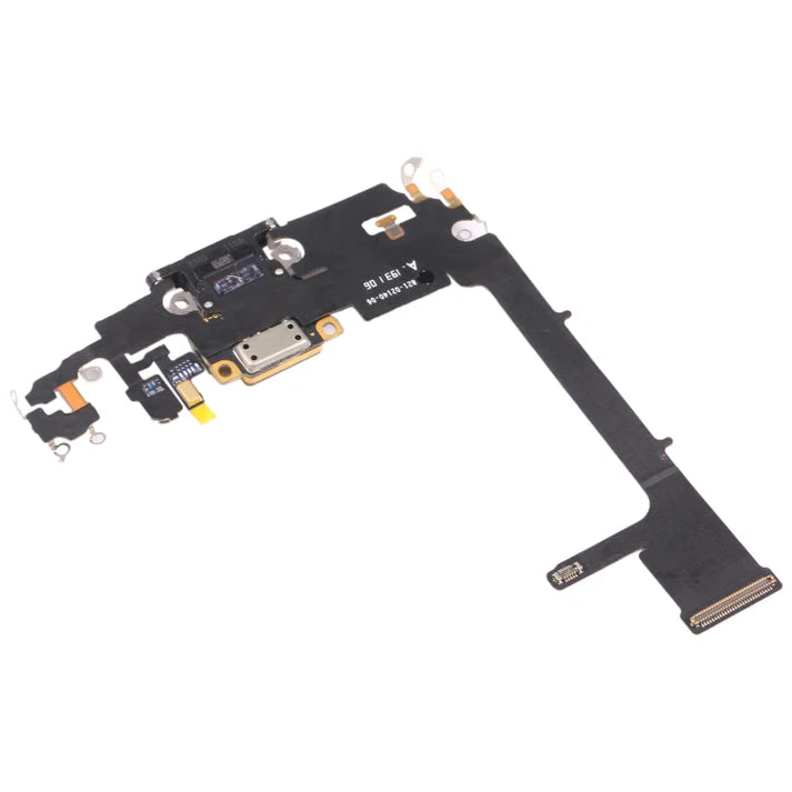 For Apple iPhone 11 Pro Replacement Charging Port Flex With Main Microphone (Black) E-Tech61