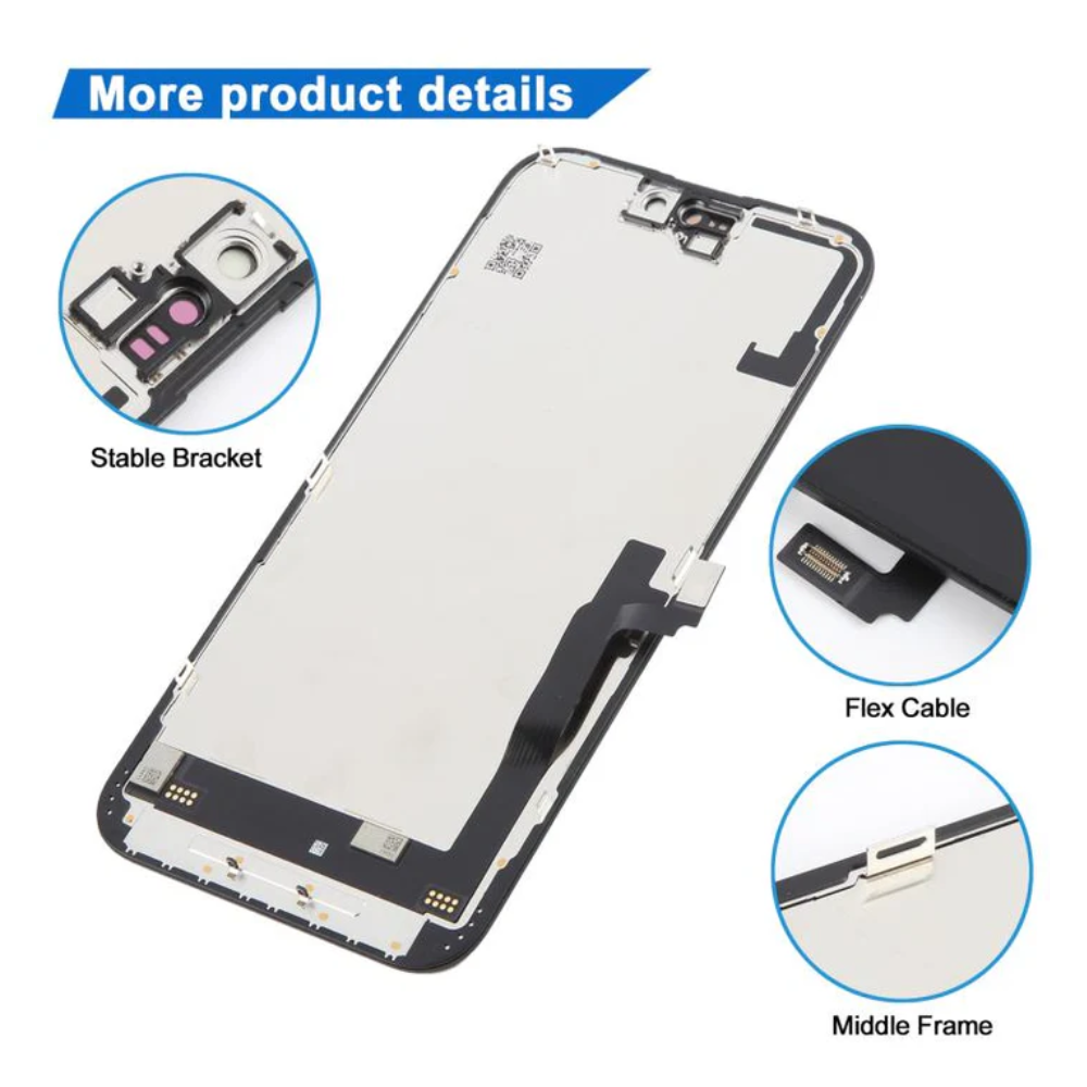 For Apple iPhone 16 Plus LCD Screen Replacement In-Cell - E-Tech61
