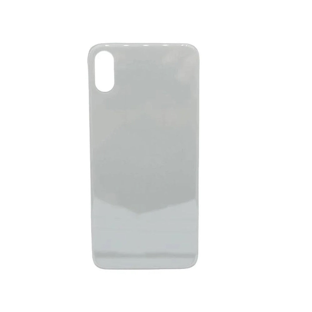 For Apple iPhone XS Replacement Back Glass (White) E-Tech61