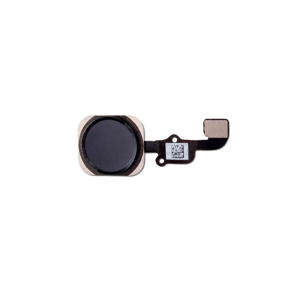 For Apple iPhone 6S / 6S Plus Replacement Home Button Flex - Black E-Tech61