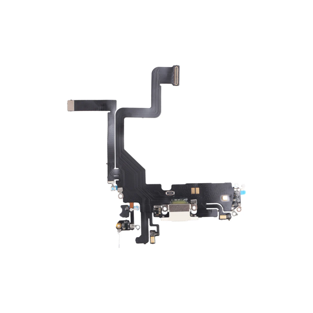 iPhone 14 Pro White Charging Port Flex Cable Original With IC