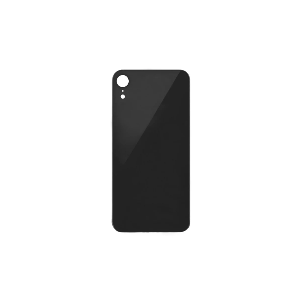 For Apple iPhone XR Replacement Back Glass (Black) E-Tech61