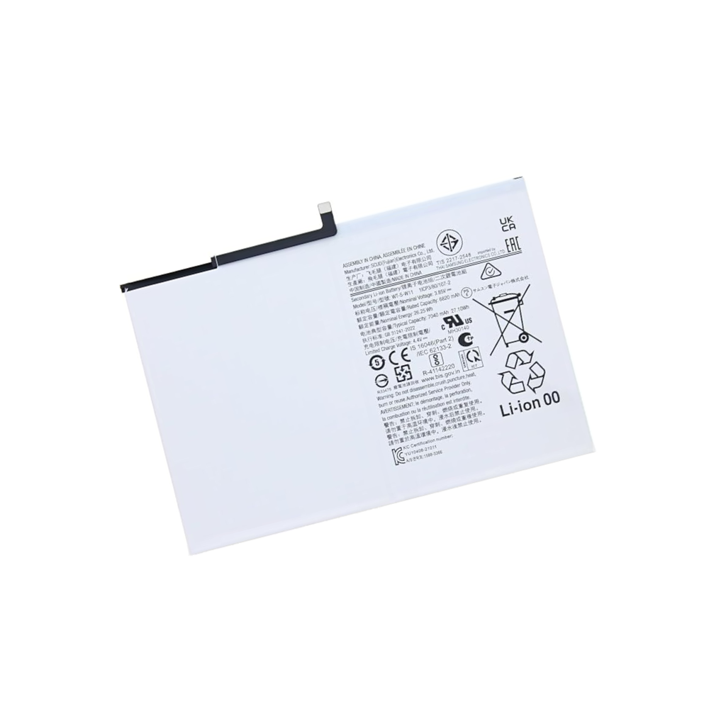 Samsung Galaxy Tab A9+ X210 7040mAh Replacement Battery | E-Tech61