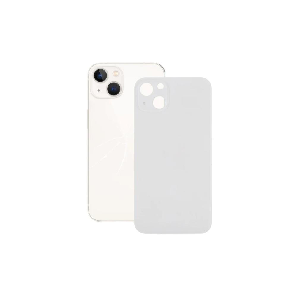For Apple iPhone 13 Replacement Back Glass (Starlight) E-Tech61