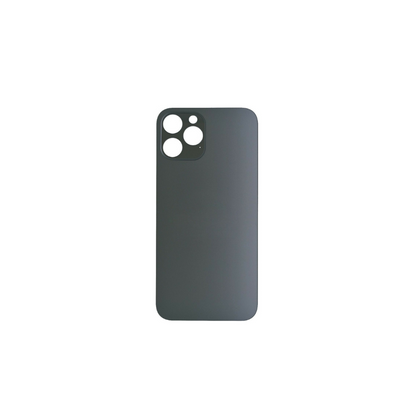 For Apple iPhone 12 Pro Max Replacement Back Glass (Black) E-Tech61