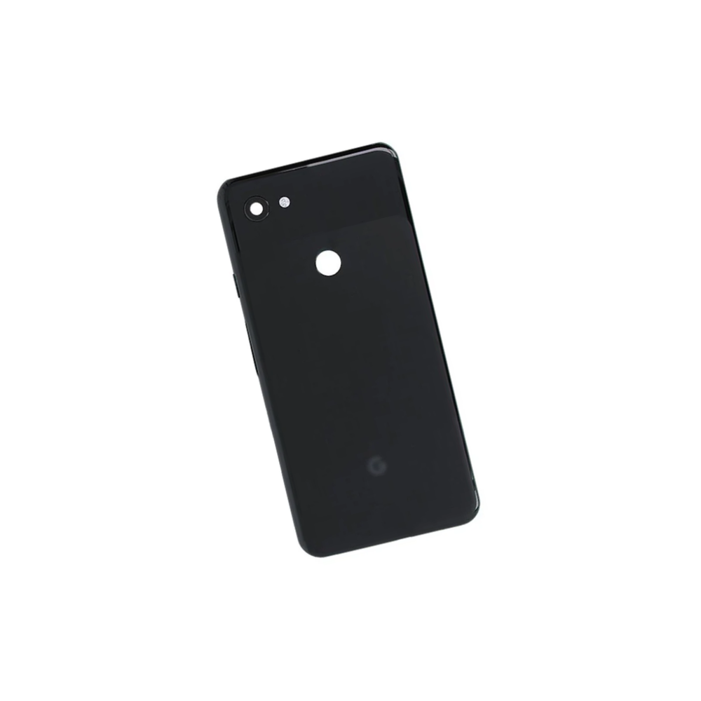 For Google Pixel 3a Replacement Rear Housing / Battery Cover (Black) E-Tech61