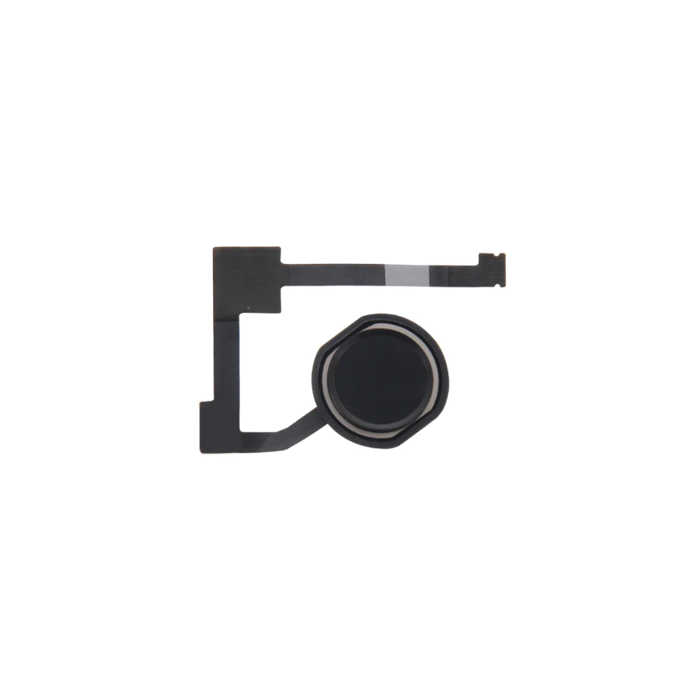 For Apple iPad Air 2 / Mini 4 & 5 / Pro 12.9 Replacement Home Button Flex (Black) E-Tech61