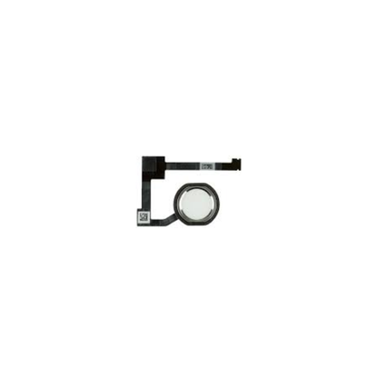 For Apple iPad Air 2 / Mini 4 & 5 / Pro 12.9 Replacement Home Button Flex (White/Silver) E-Tech61