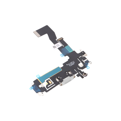 For Apple iPhone 12 / 12 Pro Replacement Charging Port Flex (White) E-Tech61