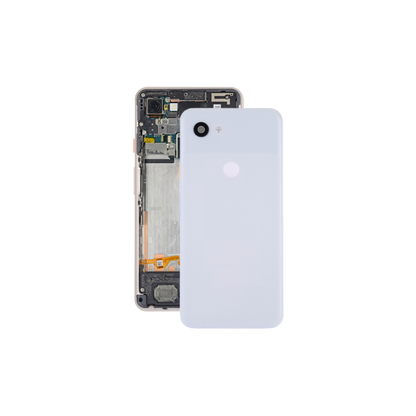 For Google Pixel 3a XL Replacement Rear Housing / Battery Cover (White) E-Tech61