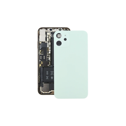 For Apple iPhone 12 Replacement Back Glass (Green) E-Tech61