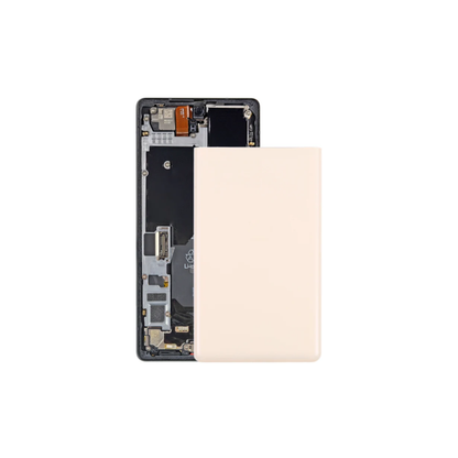 For Google Pixel 6 Pro Replacement Rear Battery Cover (Sorta Sunny) E-Tech61
