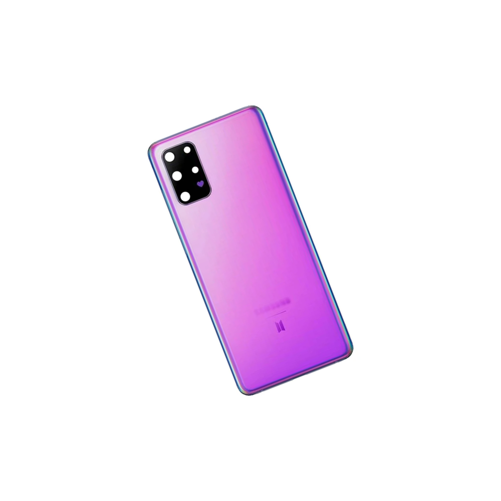 For Samsung Galaxy S20 Plus Rear Battery Cover Including Lens with Adhesive BTS Edition (Purple)  E-Tech61