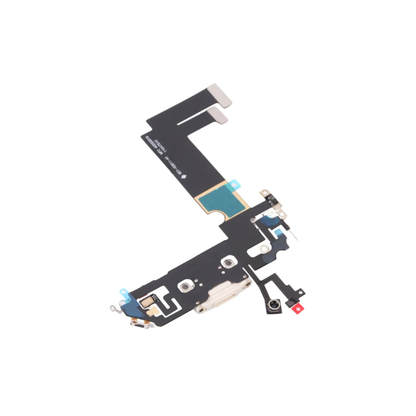 For Apple iPhone 12 Mini Replacement Charging Port Flex (White) E-Tech61