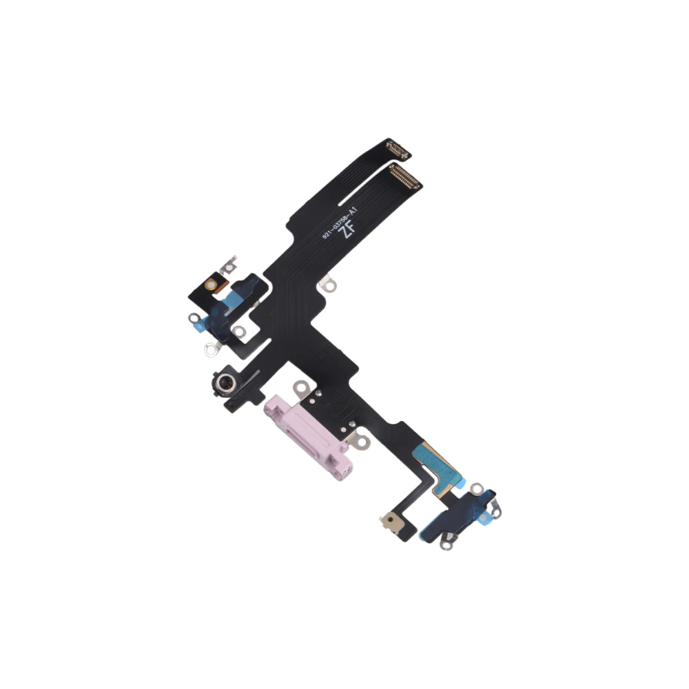 For iPhone 14 Purple Charging Port Flex Microphone Original With IC