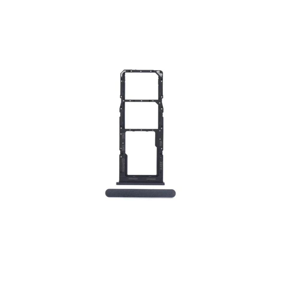For Samsung Galaxy A02 A022 Replacement Dual Sim Card Tray (Black) E-Tech61