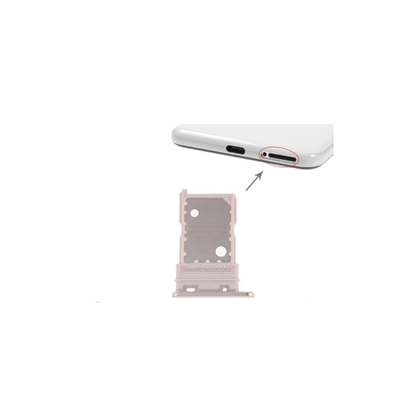 For Google Pixel 3 Replacement Sim Card Tray (Pink) E-Tech61