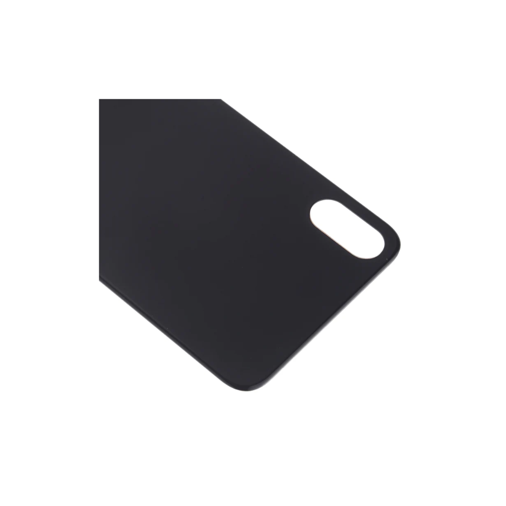 For Apple iPhone XS Replacement Back Glass (Black) E-Tech61