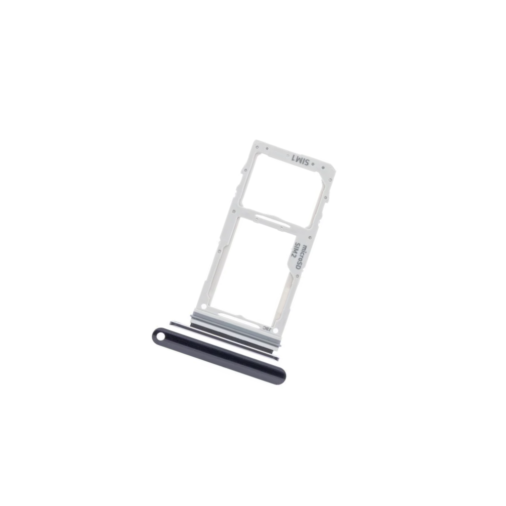 For Samsung Galaxy S10 Lite G770 Replacement Dual Sim Card Tray (Prism Black) E-Tech61