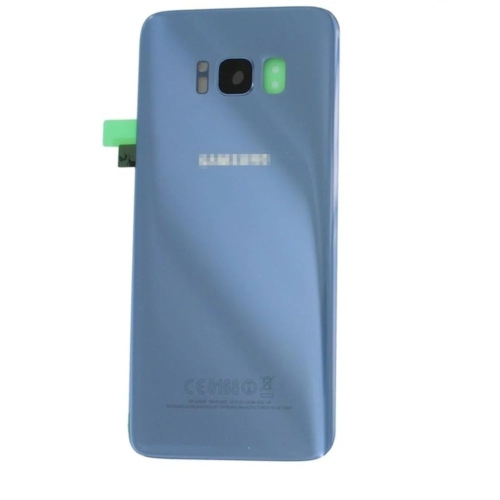 For Samsung Galaxy S8 Replacement Rear Battery Cover with Adhesive (Blue) E-Tech61