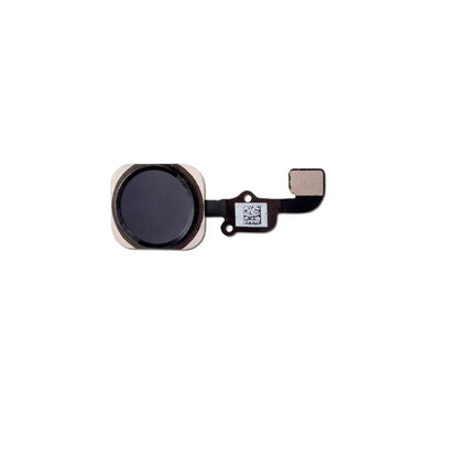 For Apple iPhone 6S / 6S Plus Replacement Home Button Flex - Black E-Tech61