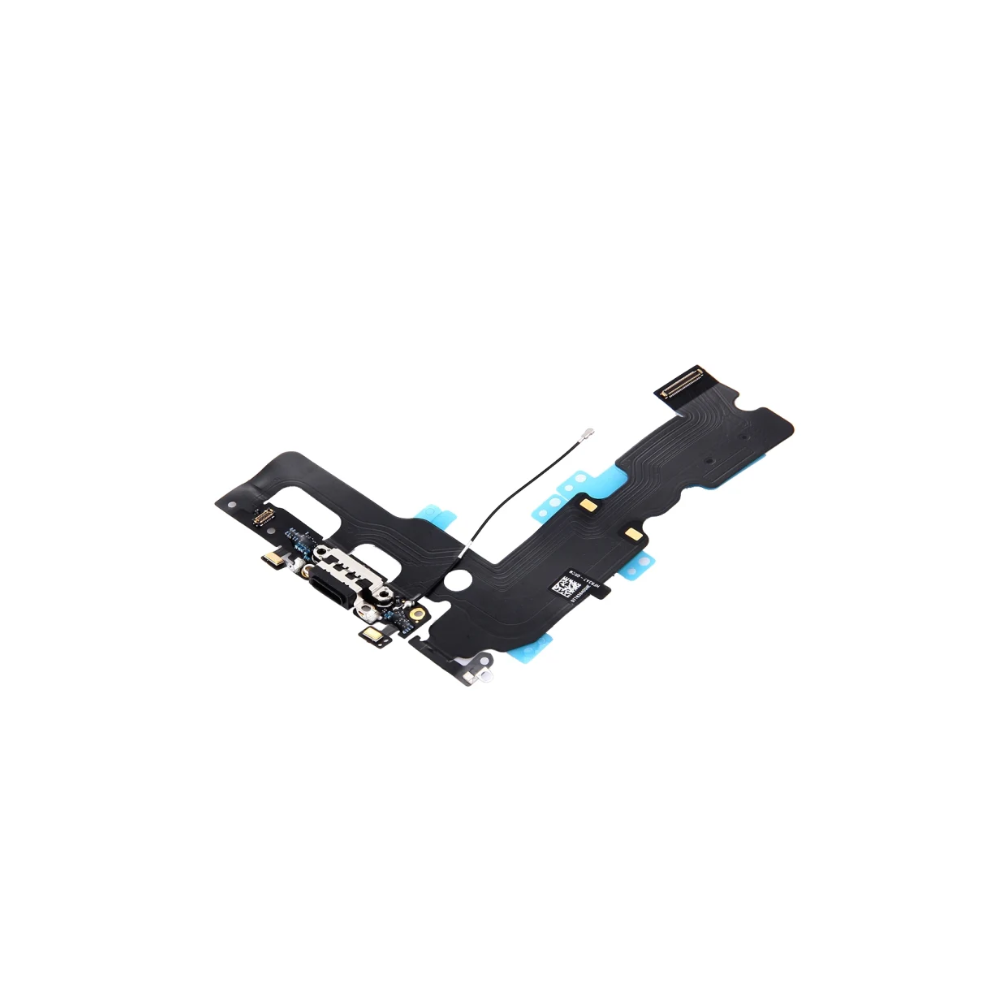 For Apple iPhone 7 Plus Replacement Charging Port, Antenna & Microphone Flex - Black (AM) E-Tech61