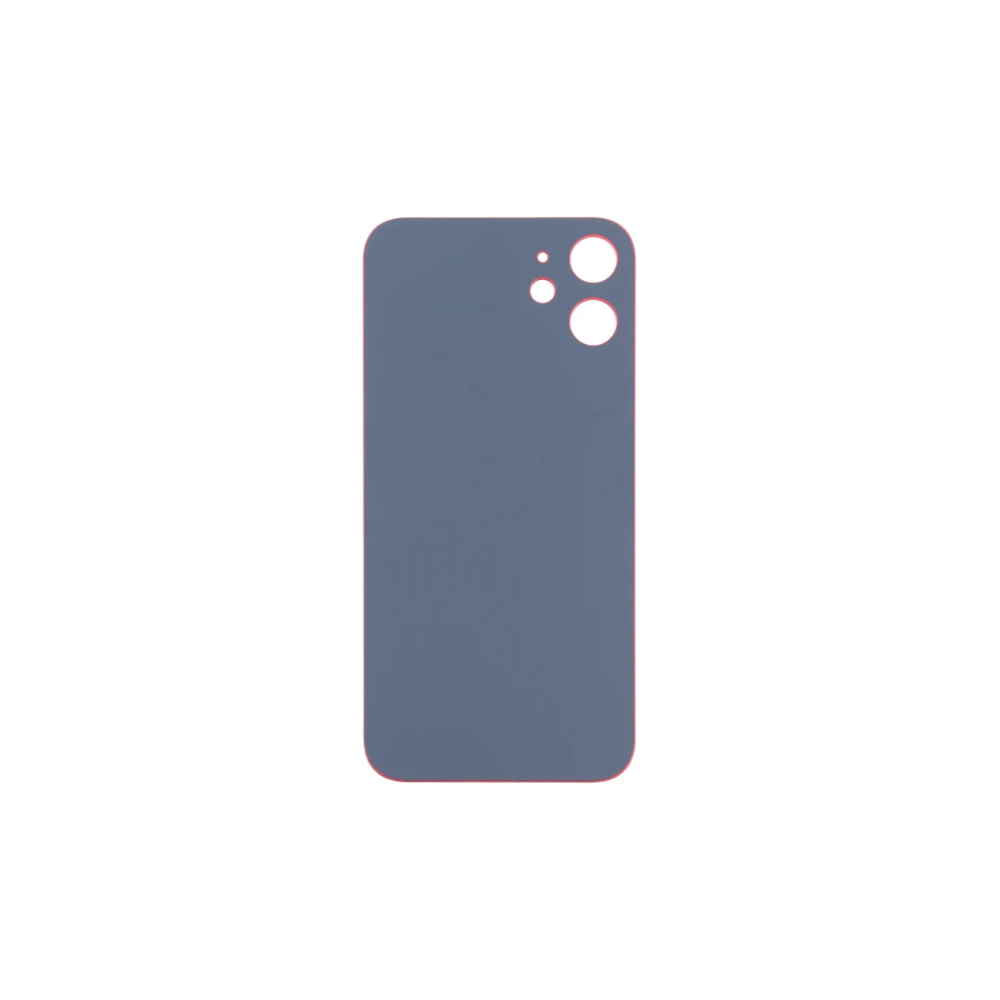 For Apple iPhone 12 Mini Replacement Back Glass (Red) E-Tech61