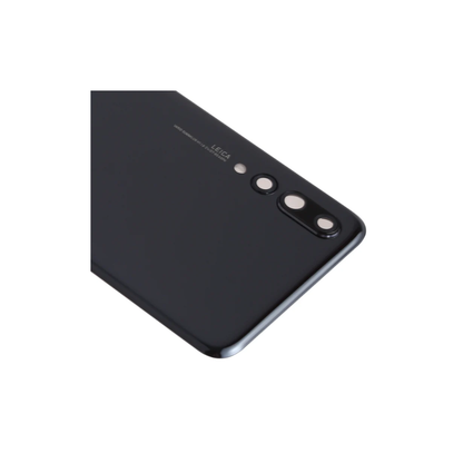 For Huawei P20 Pro Replacement Rear Battery Cover Inc Lens with Adhesive (Black) E-Tech61