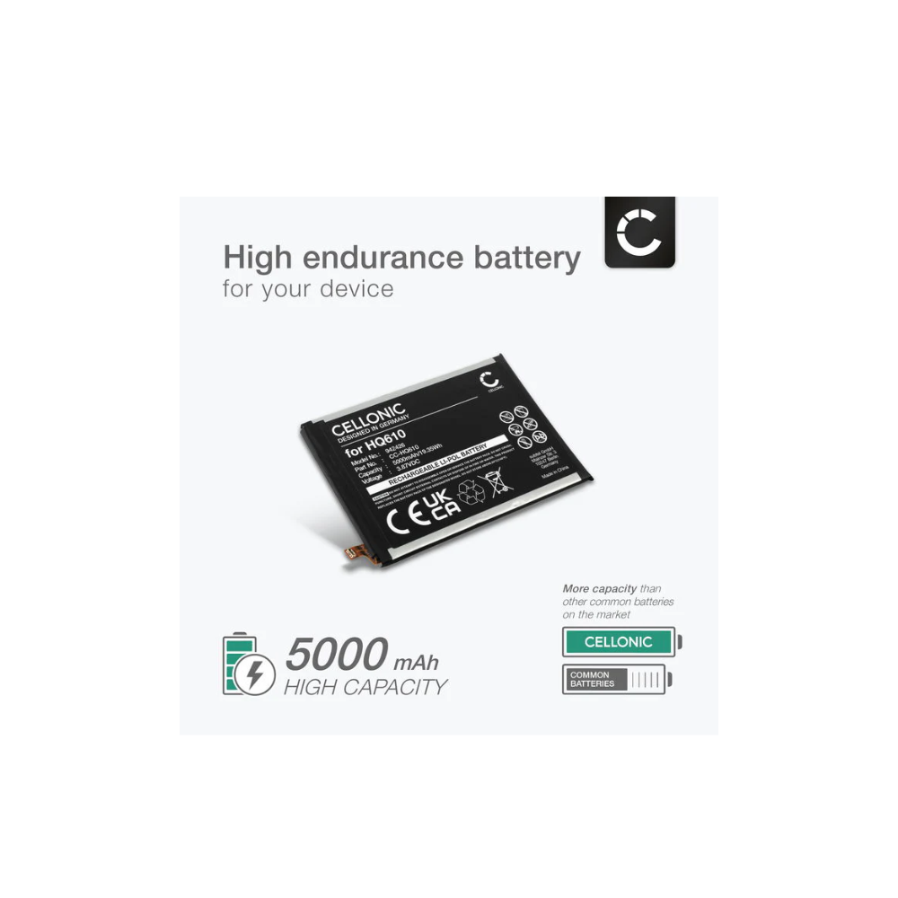 Nokia HQ610 5000mAh Battery Replacement Li-ion | E-Tech61